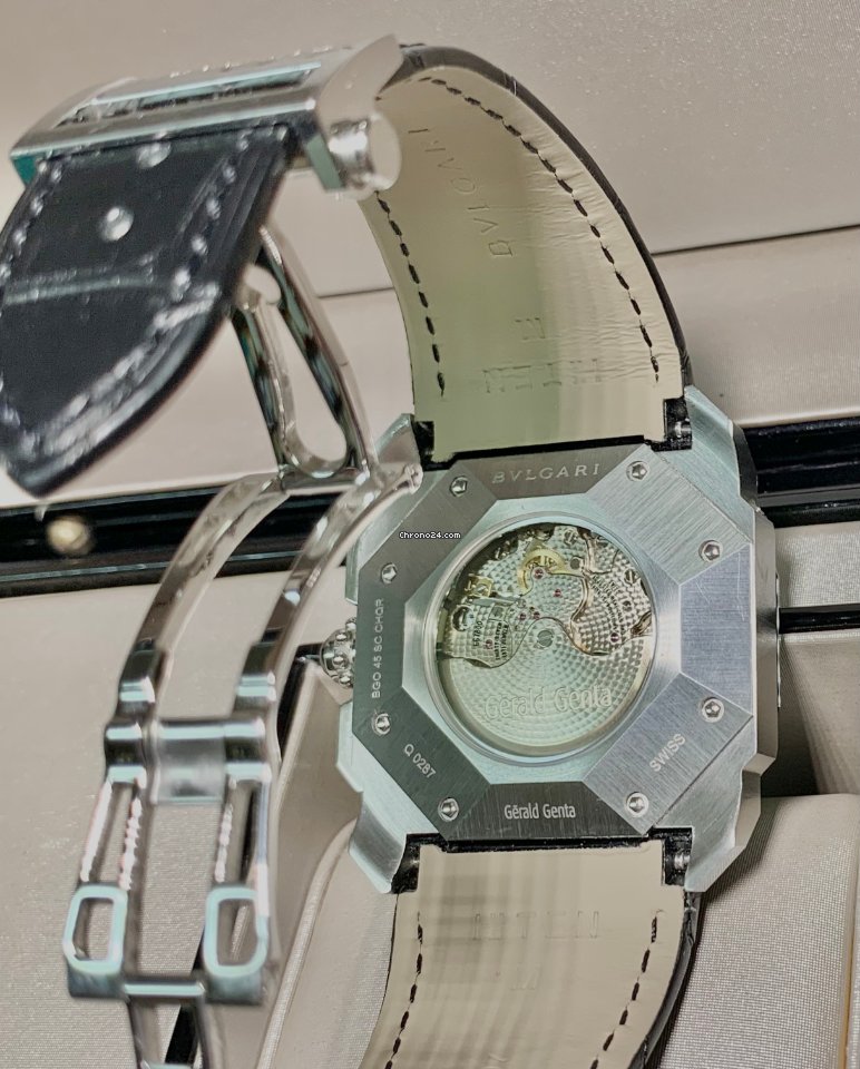 Bulgari Octo Mens watch Unisex Automatic Steel BGO45BSCLDCHQR Replica 6