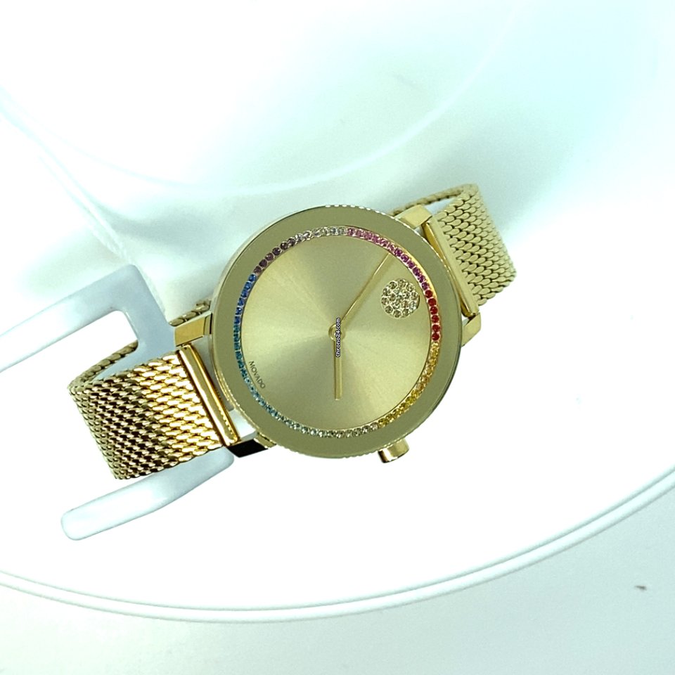 IMG_9081 Movado Bold Womens watch Quartz Steel 3600699 Replica 6