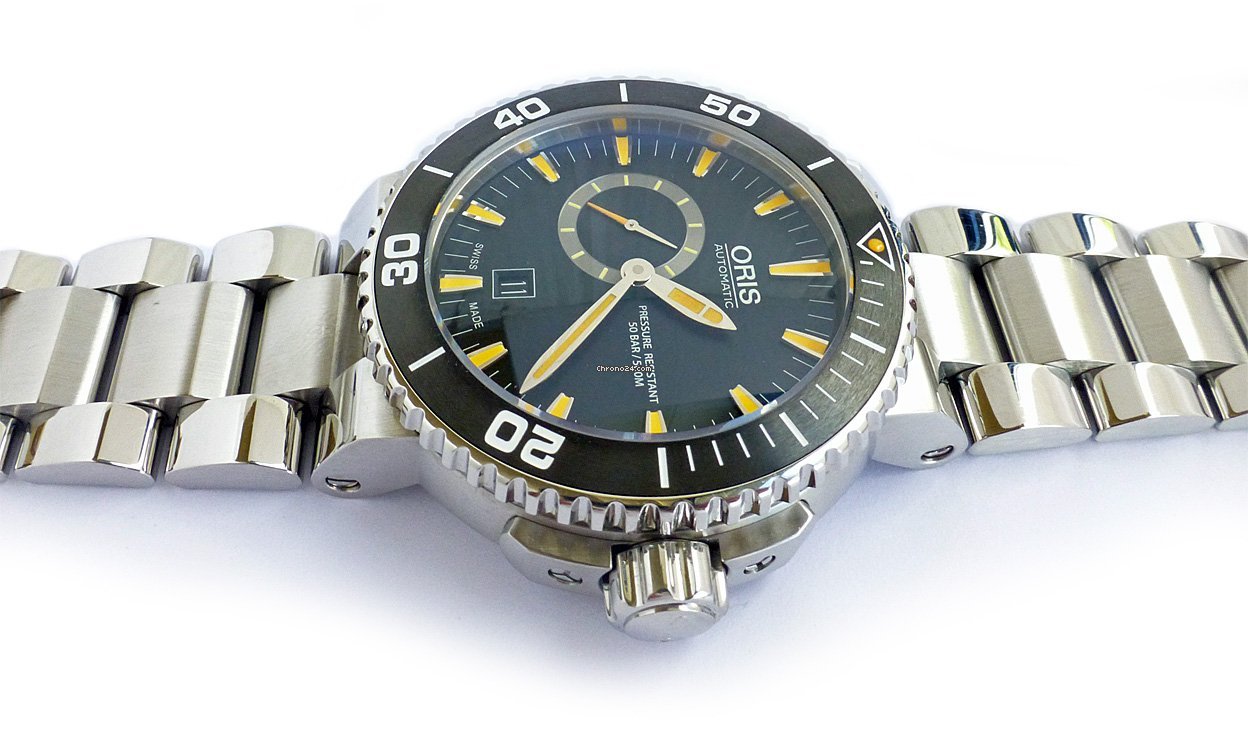 IMG_9081 Oris Aquis Small Second Mens watch Unisex Automatic Steel 01 743 7733 4159-07 8 24 05PEB Replica 6
