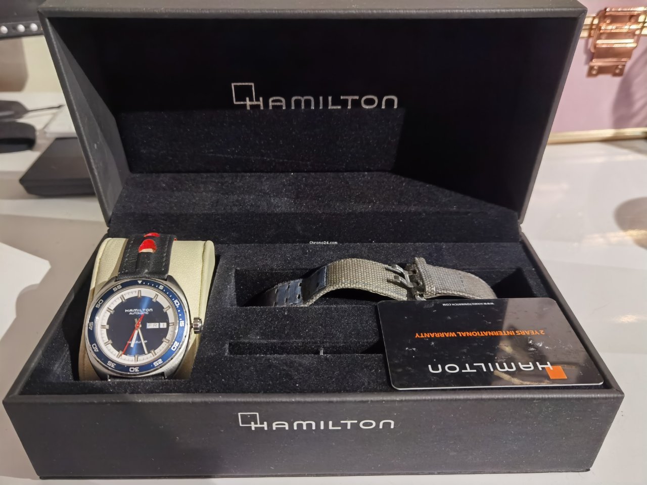 Hamilton Pan Europ Mens watch Unisex Automatic H354050 Replica 6