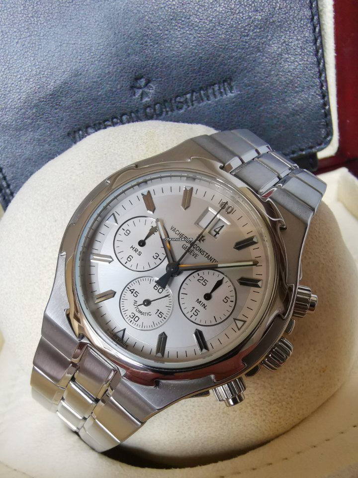 IMG_9081 Vacheron Constantin Overseas Chronograph Mens watch Unisex Automatic Steel 49140-423A-8790 Replica 6