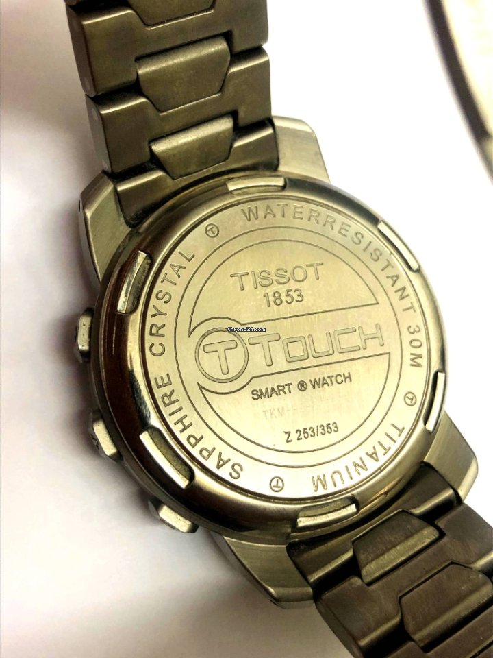 Tissot T-Touch II Mens watch Unisex Quartz Steel T0474201105100 Replica 6