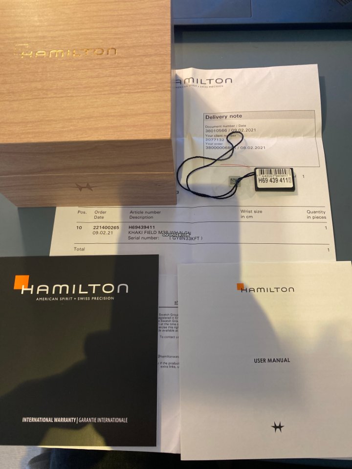 IMG_9081 Hamilton Khaki Field Mens watch Unisex Manual winding Steel H69439411 Replica 6