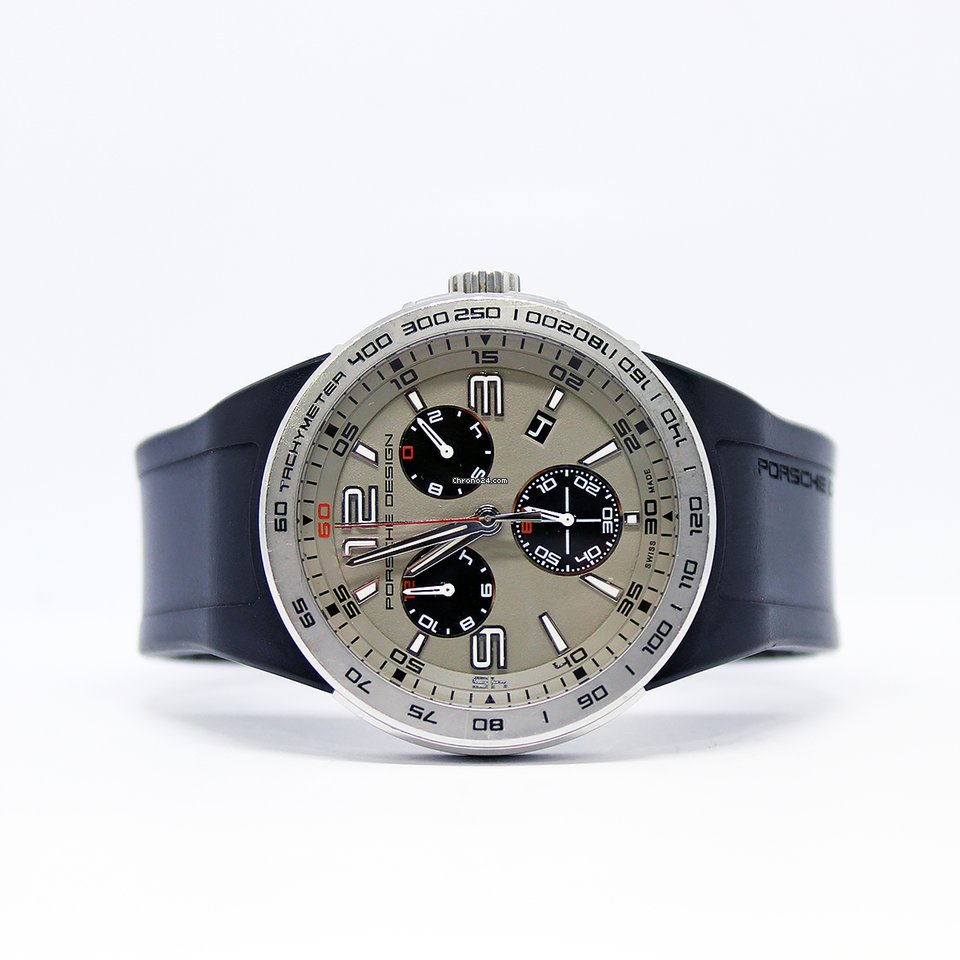 Porsche Design Flat Six Mens watch Unisex Quartz Steel P6320 Replica 6