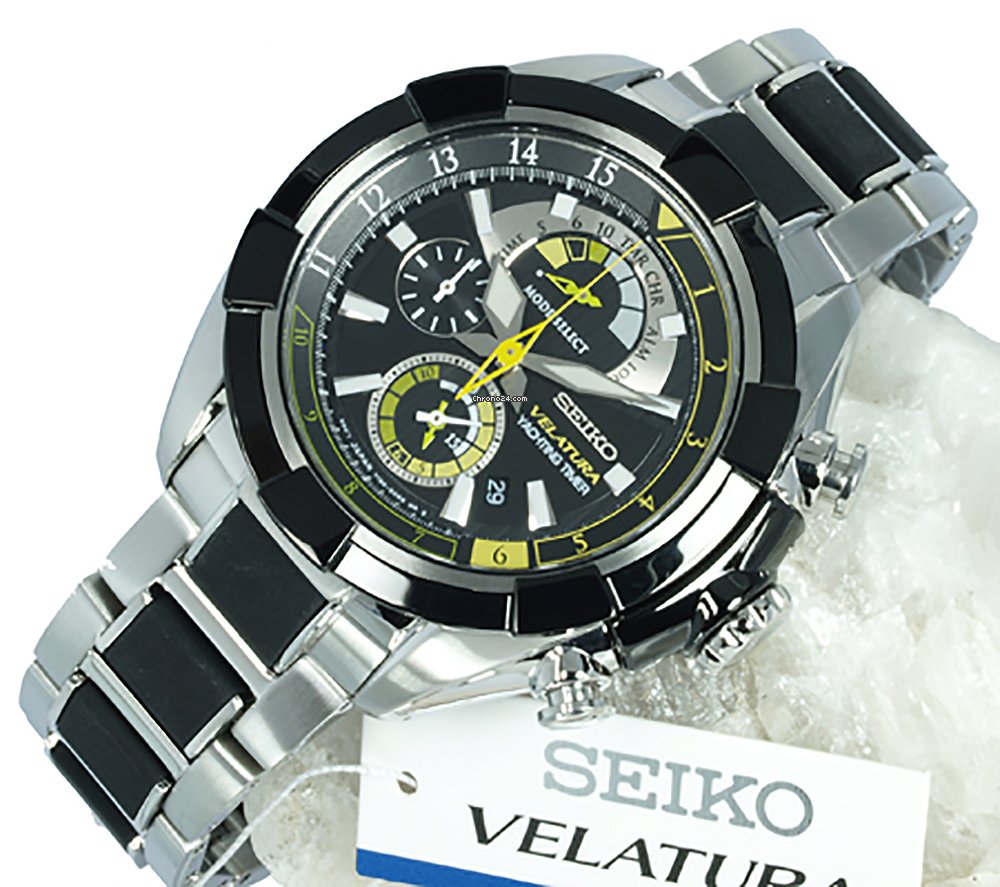 IMG_9081 Seiko Velatura Mens watch Unisex Quartz Steel SPC147P1 Replica 6