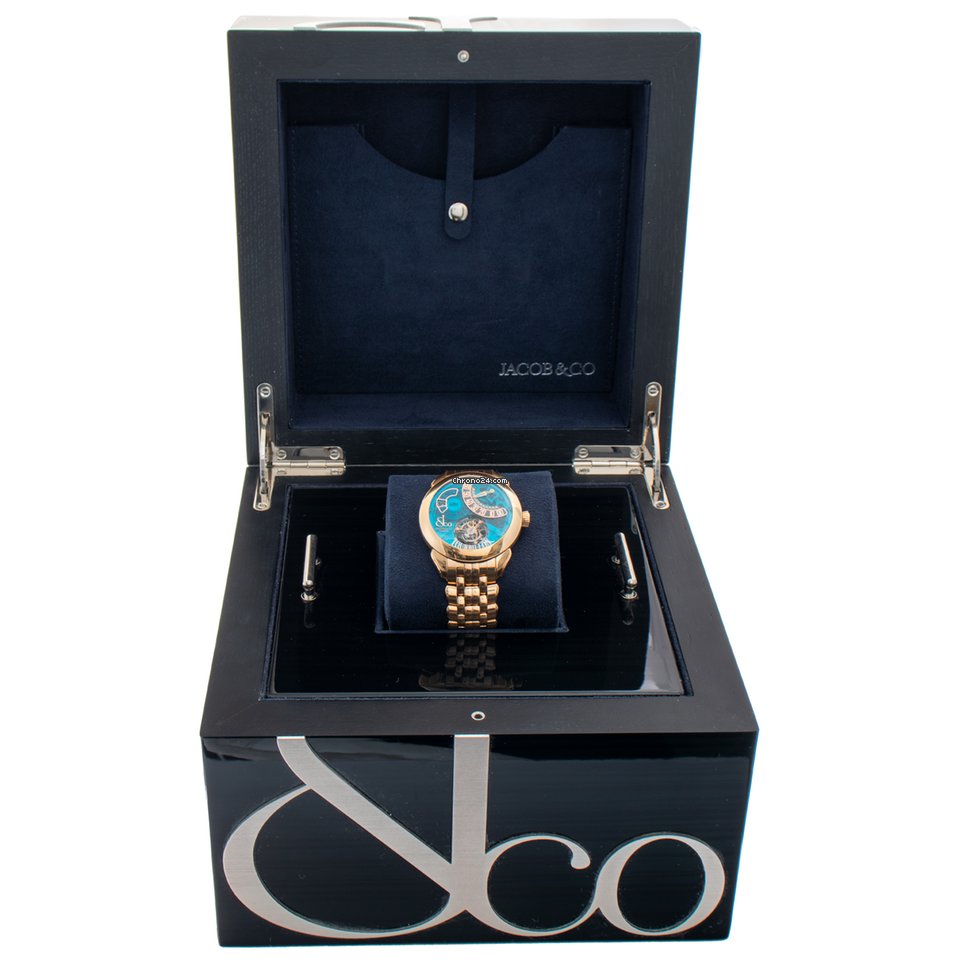 IMG_9081 Jacob & Co. Mens watch Unisex Manual winding Rose gold 150.510.4 Replica 6