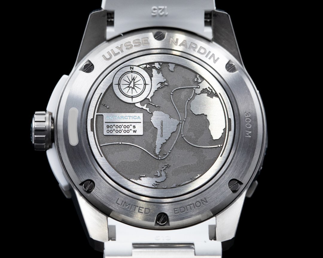 IMG_9081 Ulysse Nardin Marine Mens watch Unisex Automatic Titanium 1183-170LE-3 90-ANT Replica 6