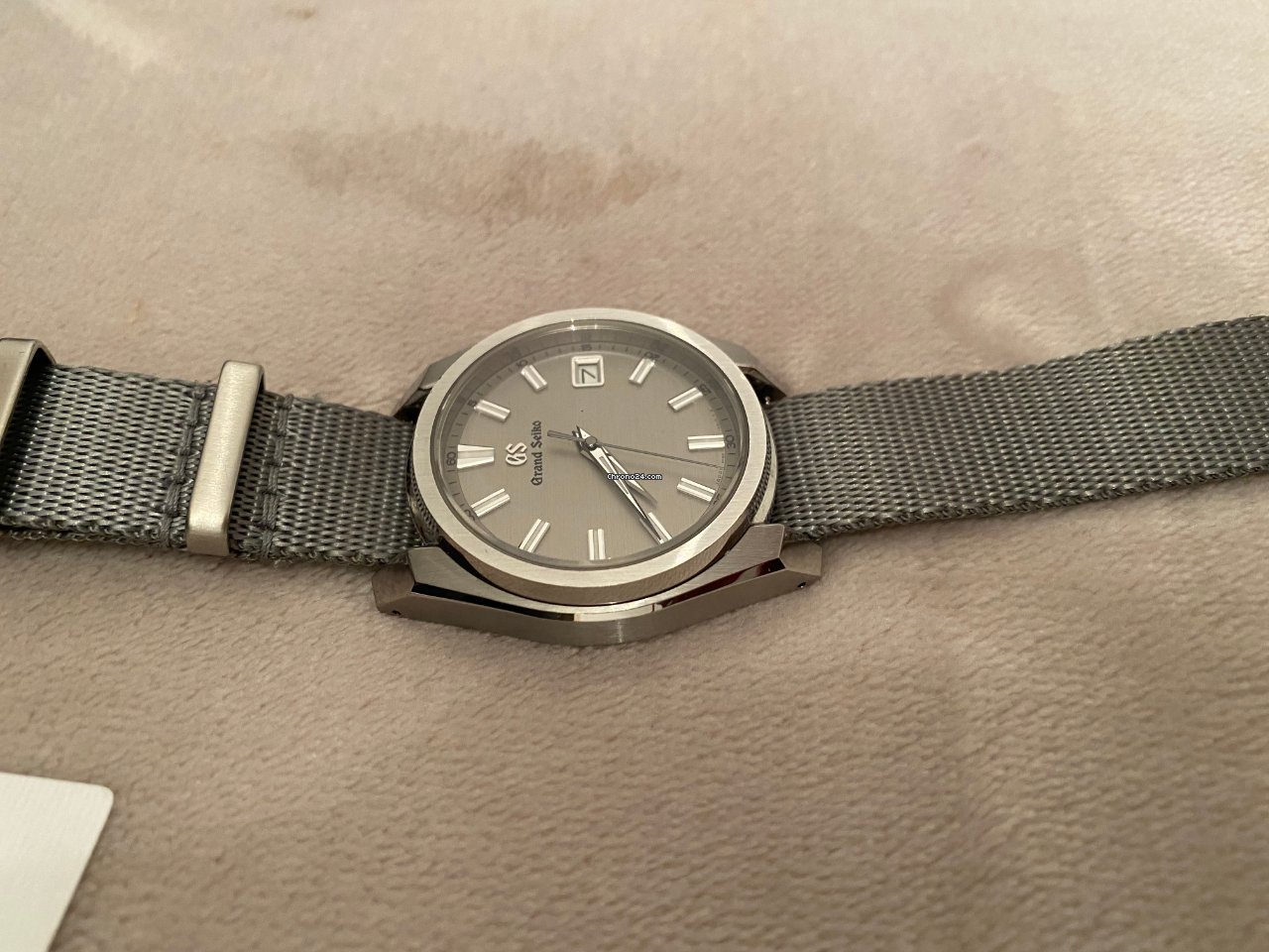 IMG_9081 Seiko Grand Seiko Mens watch Unisex Quartz Steel SBGV245 Replica 6