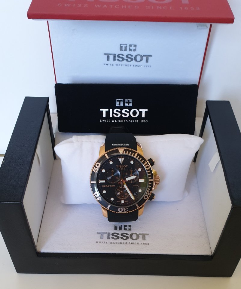 IMG_9081 Tissot Seastar 1000 Mens watch Unisex Quartz Steel T120.417.37.051.00 Replica 6