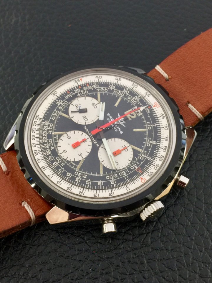 IMG_9081 Breitling Navitimer Mens watch Unisex Manual winding Steel 816 Replica 6