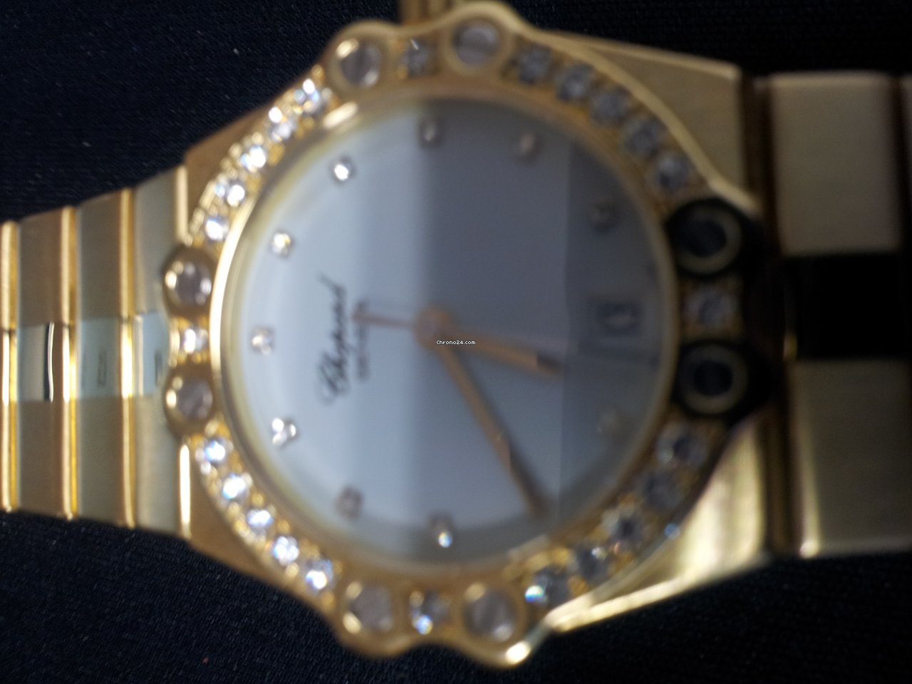 IMG_9081 Chopard St. Moritz Mens watch Unisex Automatic Yellow gold 262560-0001 Sn: 33786 Replica 6