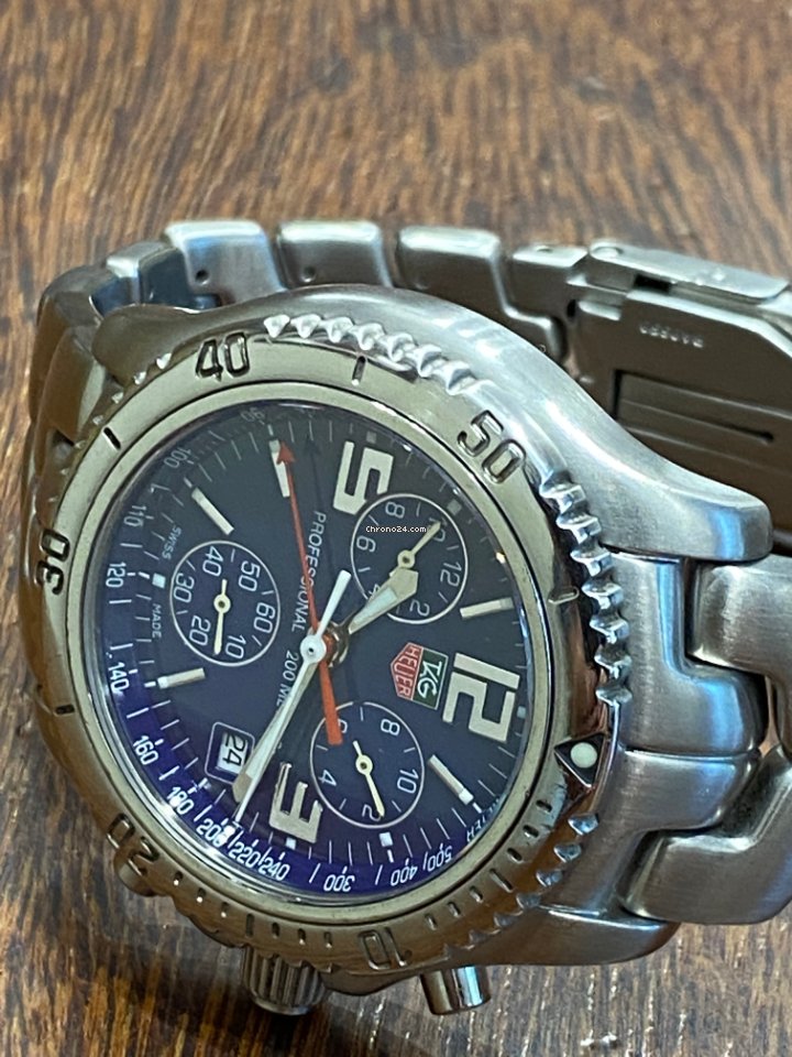IMG_9081 TAG Heuer Link Quartz Mens watch Unisex Quartz Steel CT1110 HP6324 Replica 6