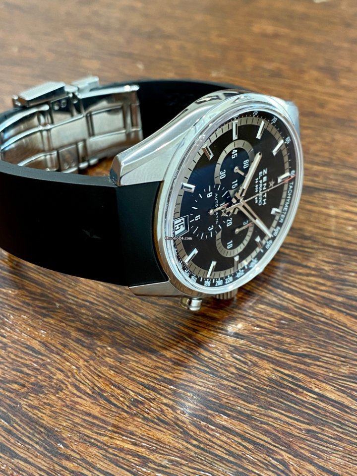 Zenith El Primero 36000 VpH Mens watch Unisex Automatic Steel 03.2040.400 21.0496 Replica 6