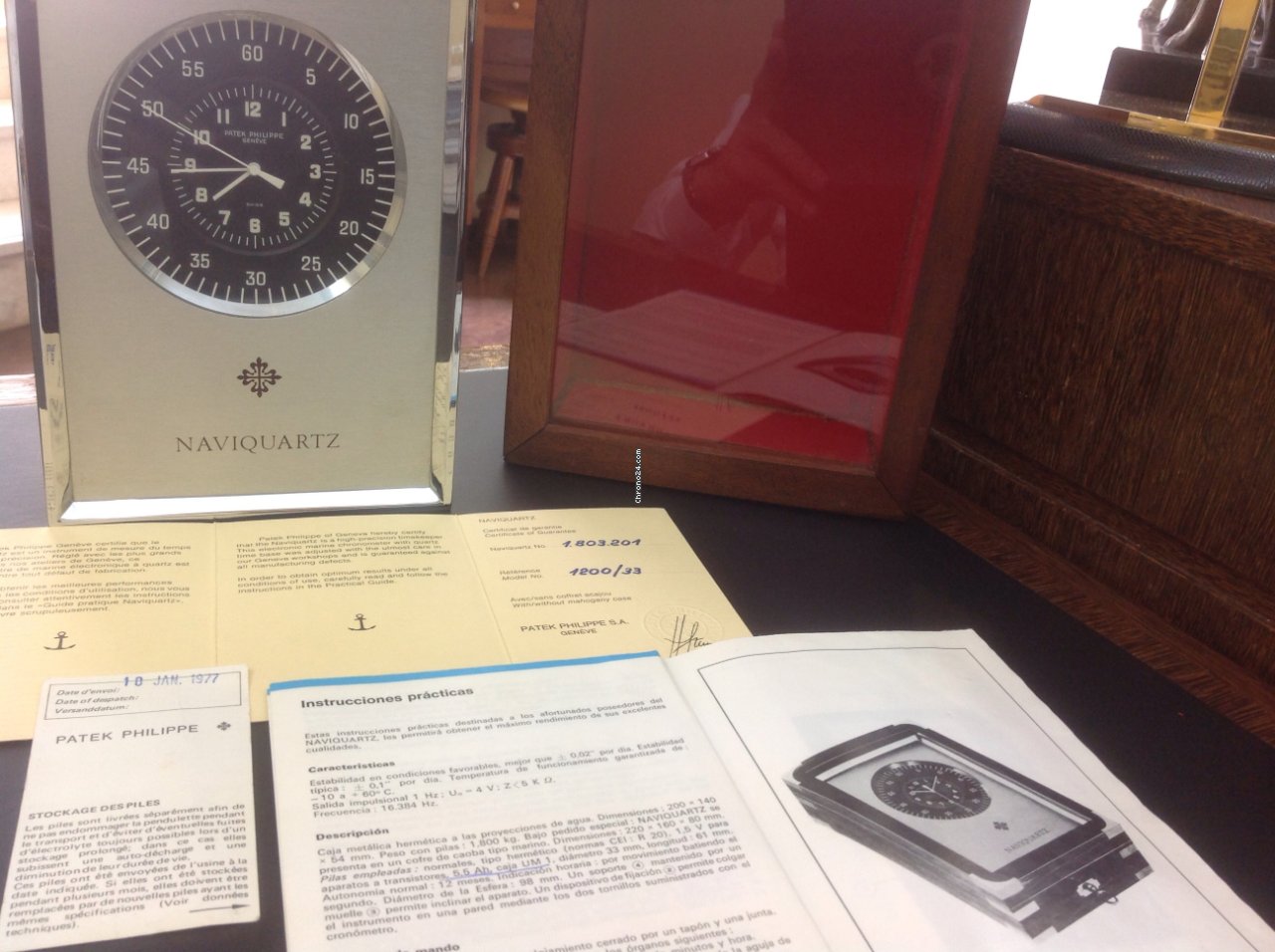 IMG_9081 Patek Philippe Chronograph Mens watch Unisex Quartz Steel 1200 33 Replica 6
