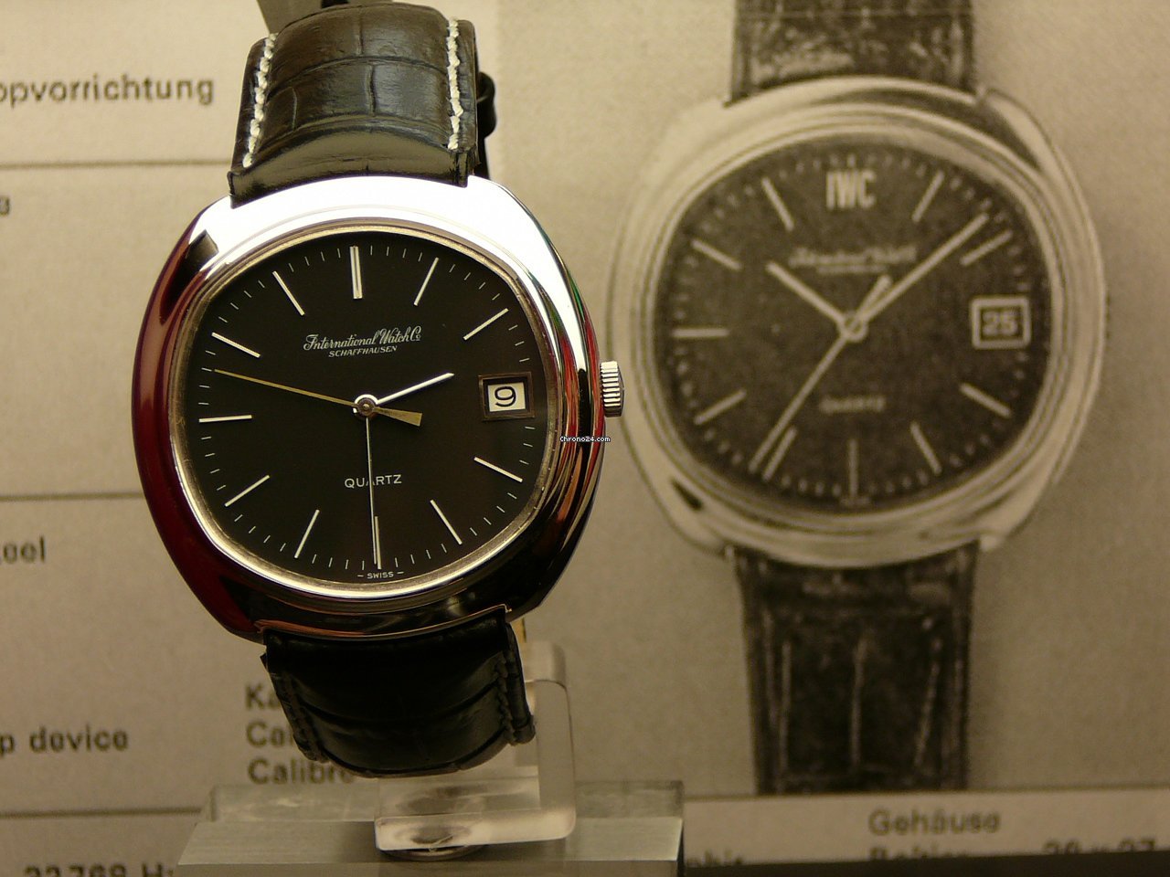 IMG_9081 IWC Mens watch Unisex Quartz Steel 3072 Replica 6
