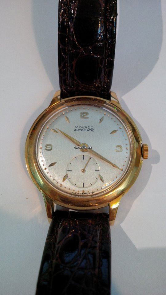 Movado Mens watch Unisex Automatic Yellow gold 8419 Replica 6