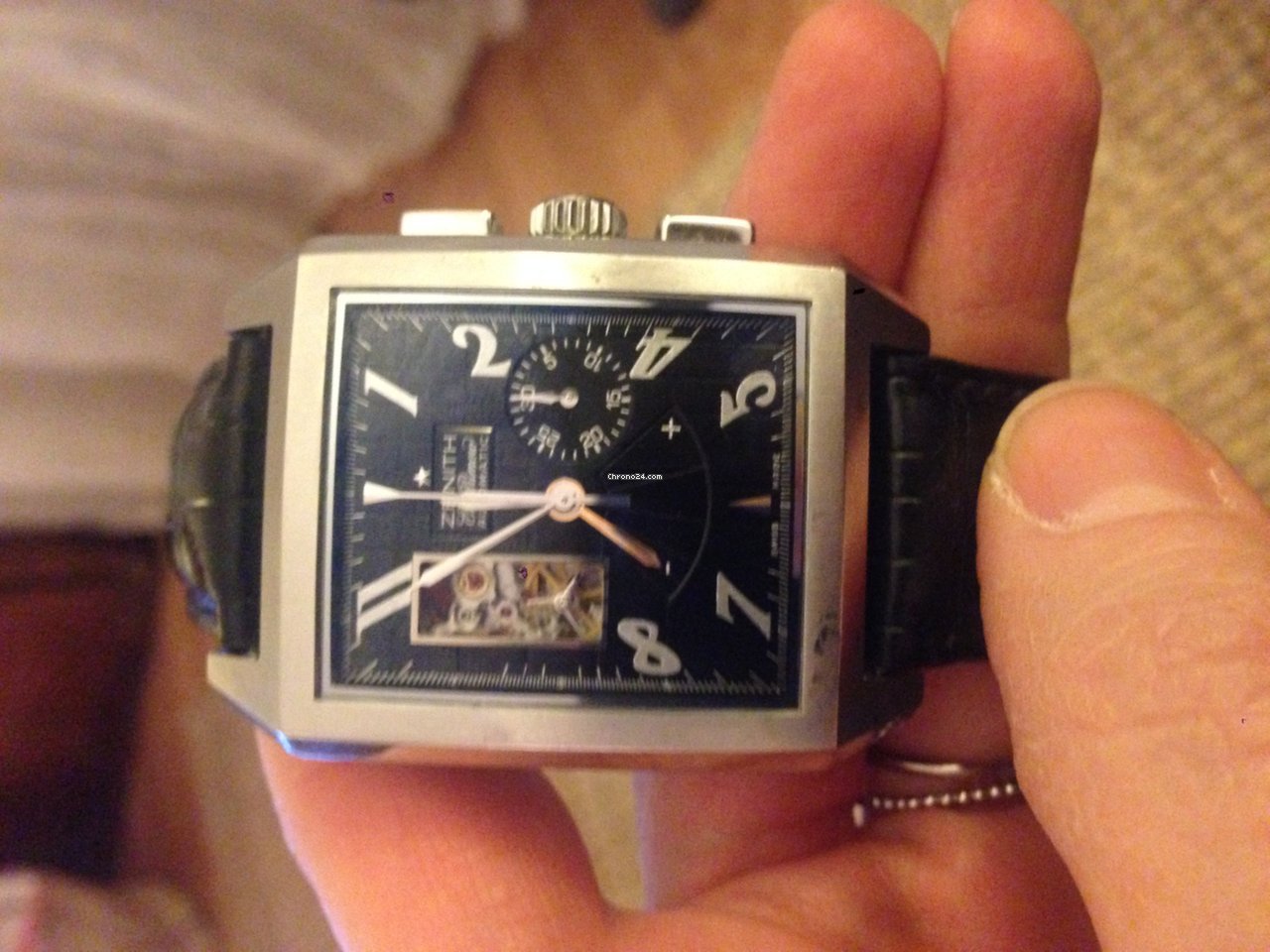 IMG_9081 Zenith Port Royal Mens watch Unisex Automatic Steel 03 0550 4021 Replica 6