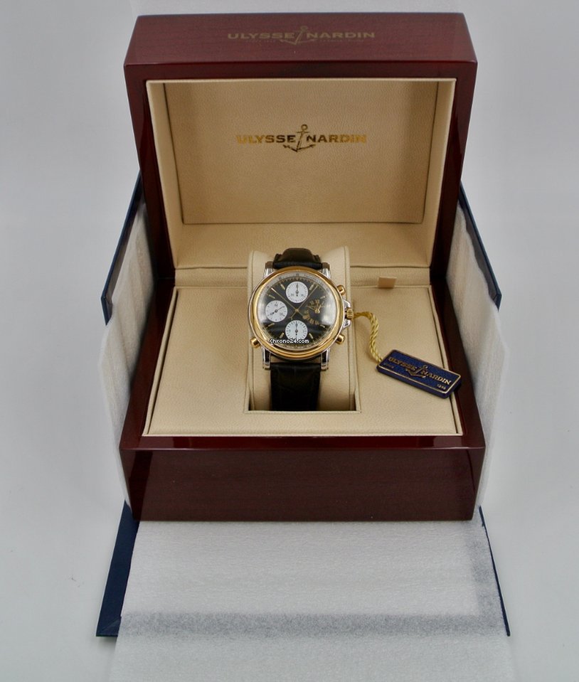 Ulysse Nardin Automatic Gold Steel 575-2 Replica 6