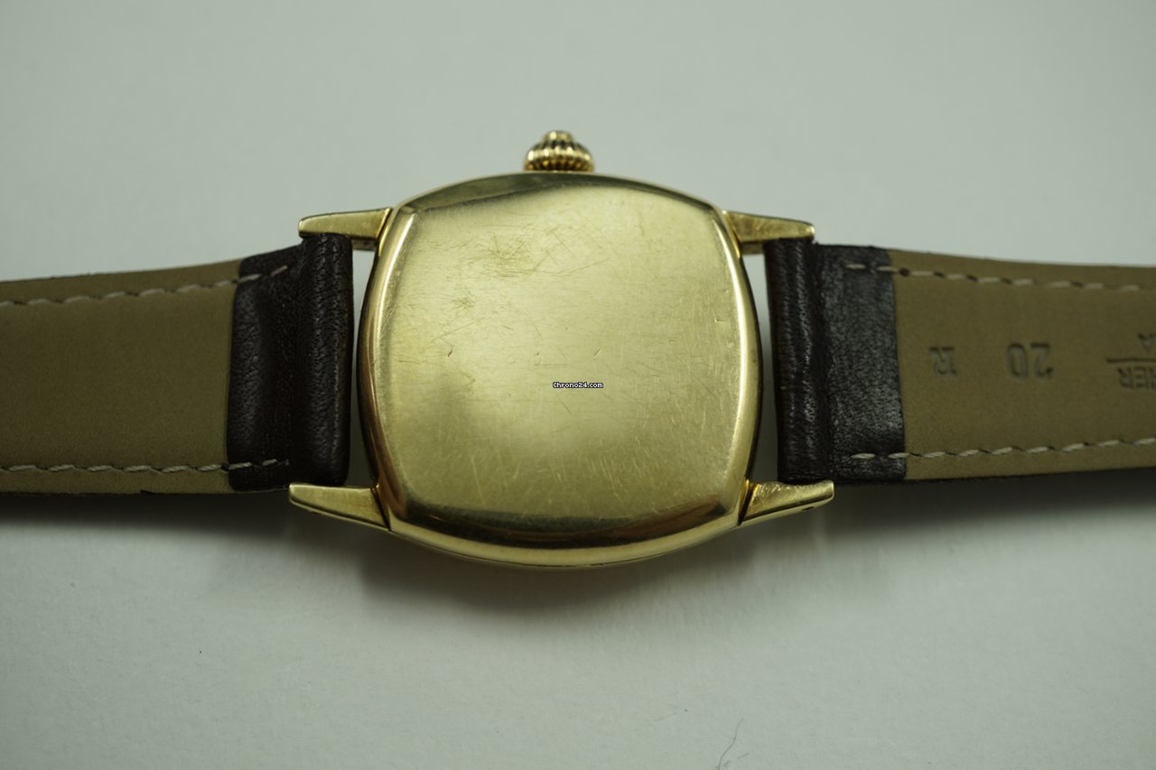 IMG_9081 Movado Mens watch Unisex Manual winding Yellow gold 147 Replica 6