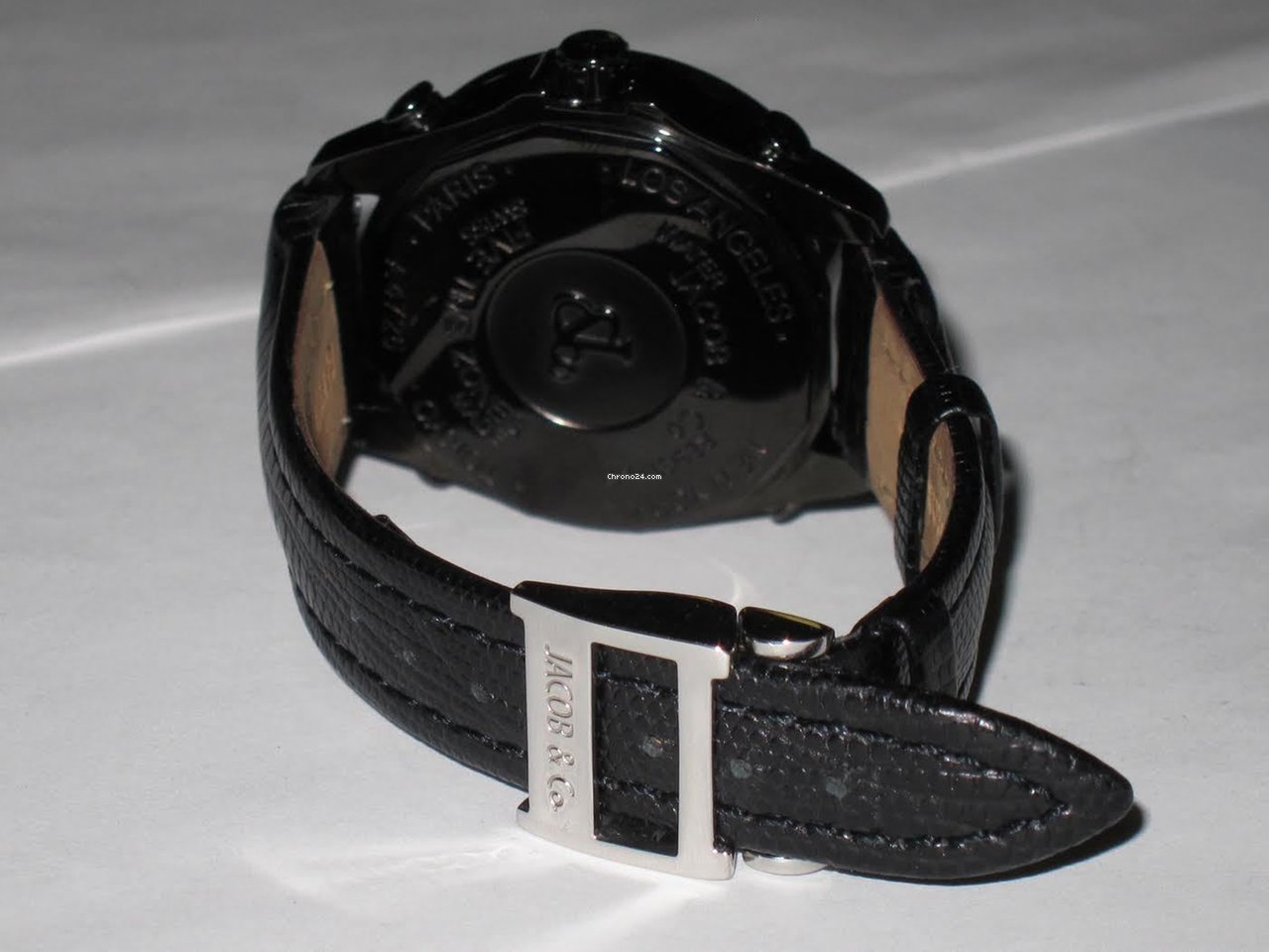 IMG_9081 Jacob & Co. Five Time Zone Mens watch Unisex Quartz Steel JCM-2BCDA Replica 6