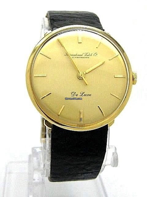 IMG_9081 IWC Mens watch Unisex Manual winding Yellow gold 1779961 Replica 6