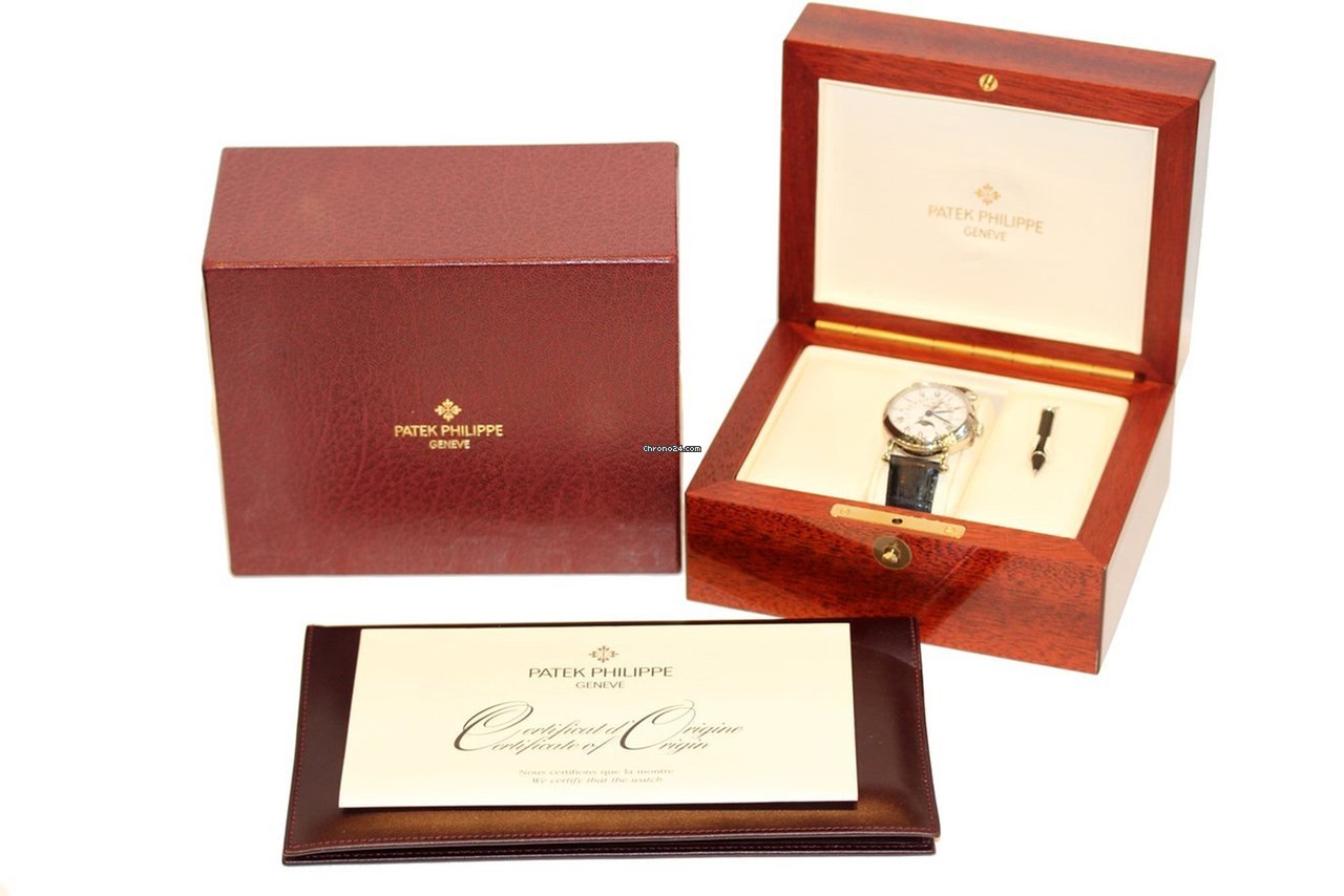 IMG_9081 Patek Philippe Perpetual Calendar Mens watch Unisex Automatic Platinum 5059P-011 Replica 6