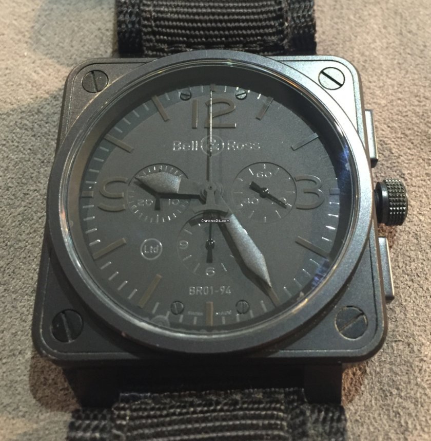 IMG_9081 Bell & Ross BR 01-94 Chronographe Mens watch Unisex Automatic Steel BR 01-94 Replica 6