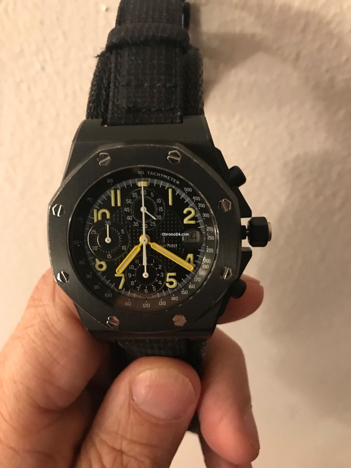 Audemars Piguet Royal Oak Offshore Chronograph Mens watch Unisex Automatic Steel 25770SN O 0001KE 01 end of days Replica 6