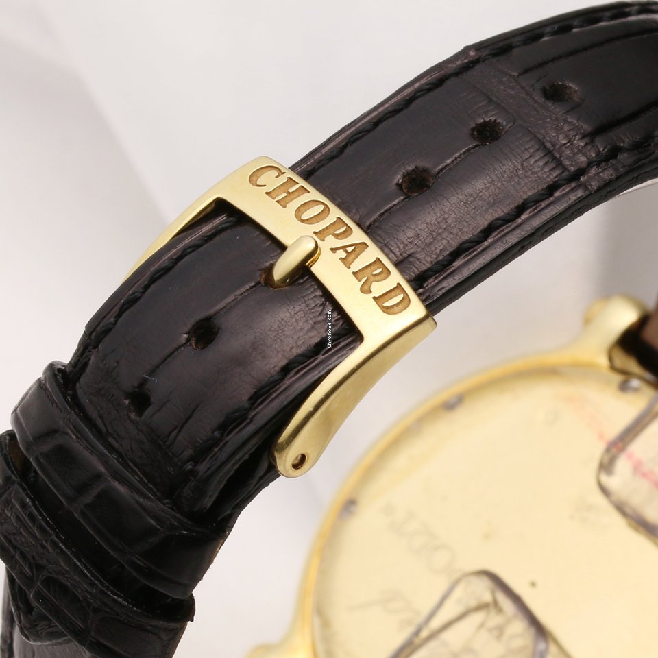 Chopard Happy Sport Womens watch Quartz Yellow gold 28 3528 Replica 6