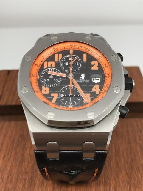 IMG_9081 Audemars Piguet Royal Oak Offshore Chronograph Volcano Mens watch Unisex Automatic Steel 26170ST.OO.D101CR.01 Replica 6