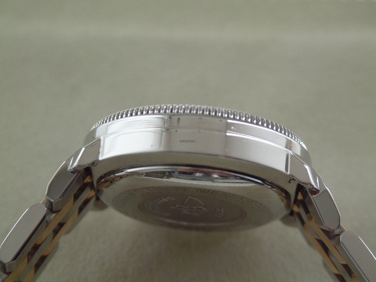 IMG_9081 Breitling Mens watch Unisex Automatic Gold Steel D 20405 Replica 6