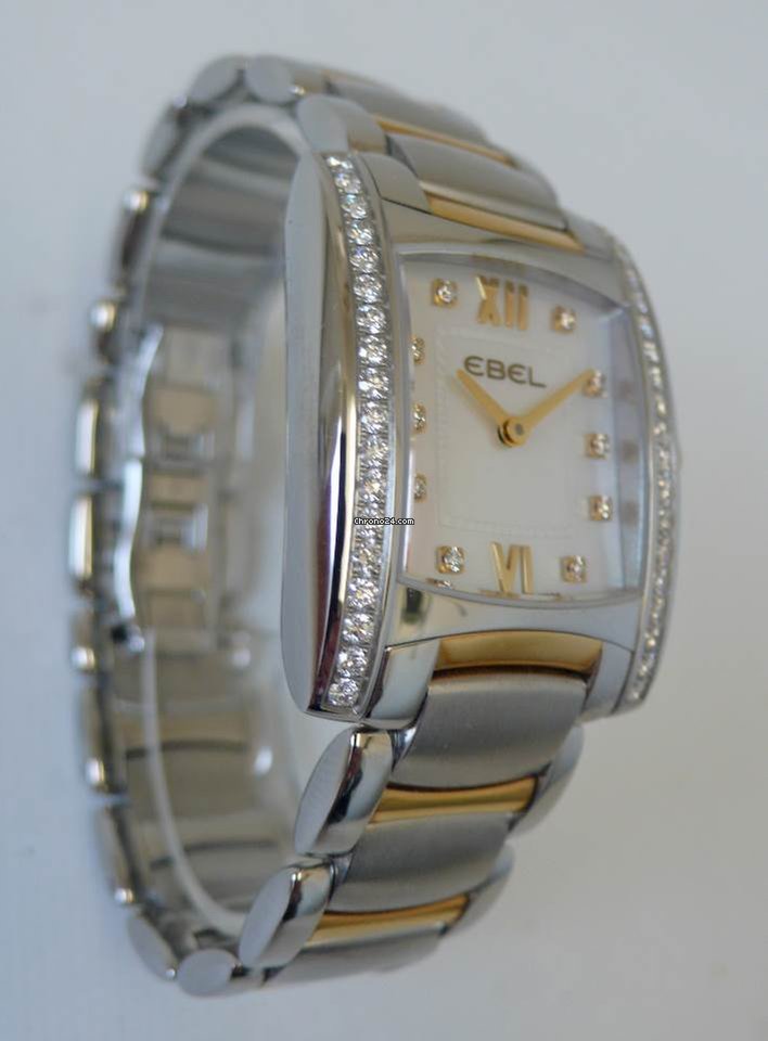 IMG_9081 Ebel Brasilia Womens watch Quartz Steel 1215781 Replica 6