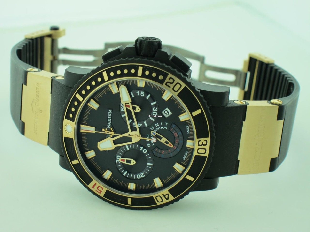 IMG_9081 Ulysse Nardin Mens watch Unisex Automatic Steel 353-95LE-3C BIG UNIT Replica 6
