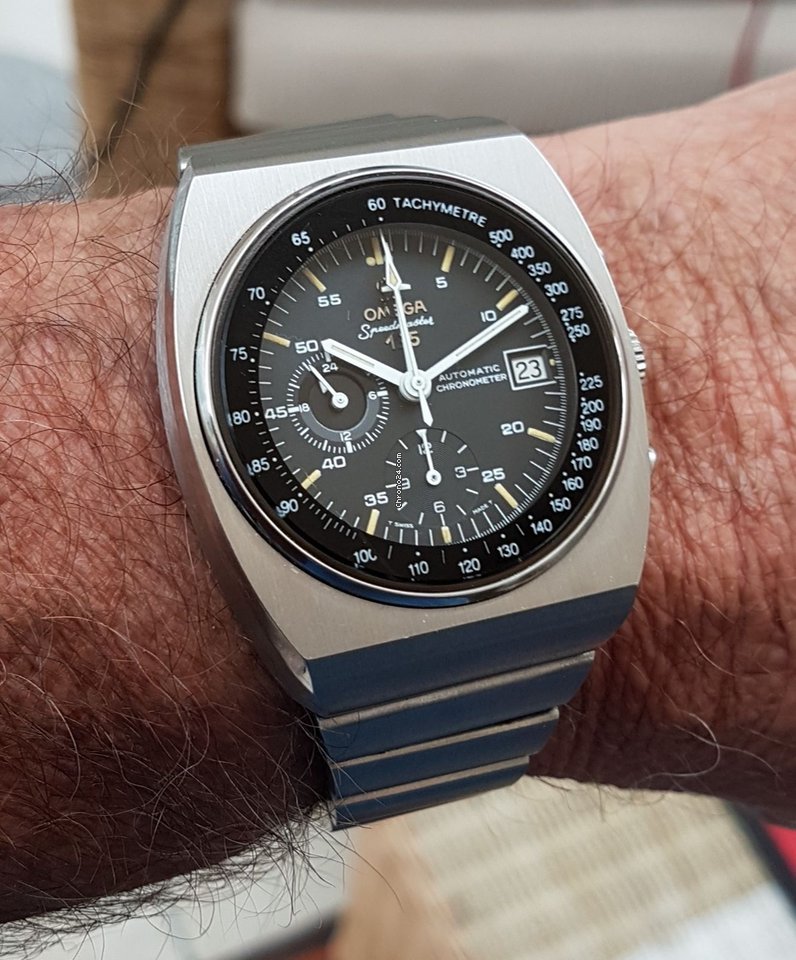 IMG_9081 Omega Speedmaster Mens watch Unisex Automatic Steel 178.0002 Replica 6