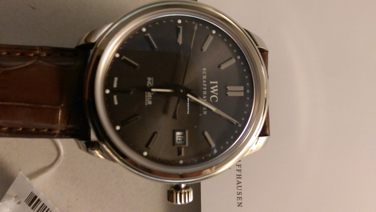IWC Ingenieur Automatic Mens watch Unisex Automatic White gold IW323304 Replica 6