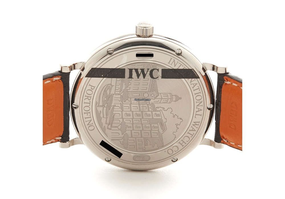 IWC Portofino Automatic Mens watch Unisex Automatic White gold IW356514 Replica 6