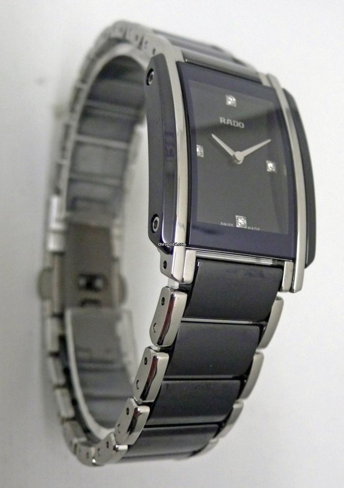 IMG_9081 Rado Integral Womens watch Quartz Ceramic R20613712 Replica 6
