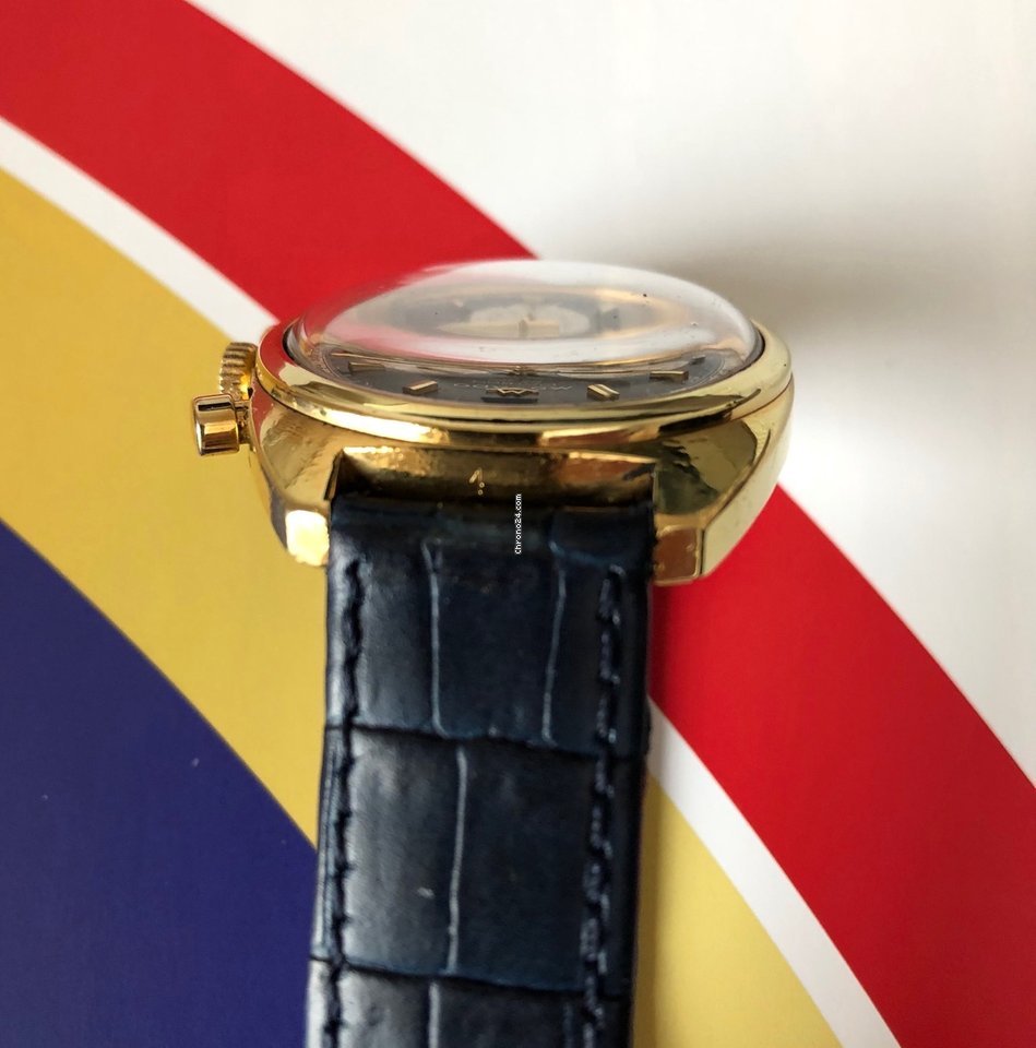 Movado Datron Mens watch Unisex Automatic Gold Steel HS 360 Sub Sea Replica 6