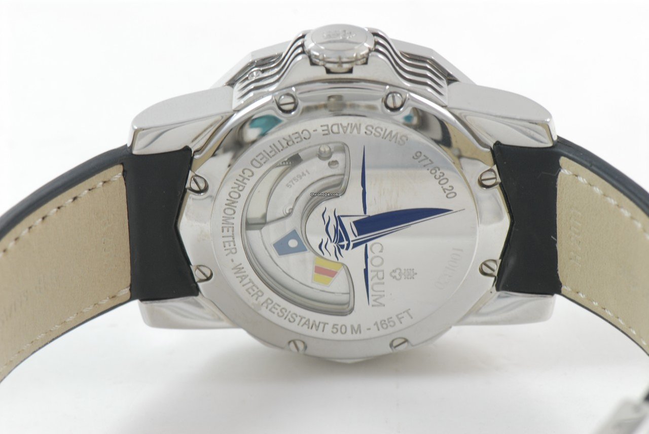 IMG_9081 Corum Admirals Cup Mens watch Unisex Automatic Steel 977.630.20 Replica 6