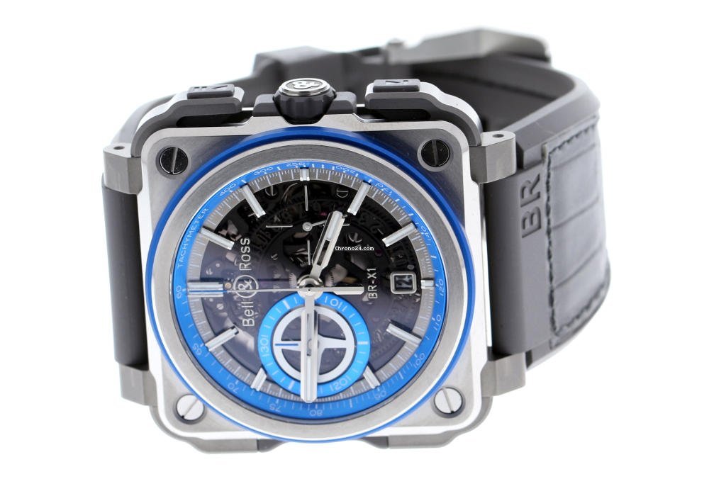 Bell & Ross BR-X1 Mens watch Unisex Automatic Titanium BRX1-AL-TI-BLU Replica 6