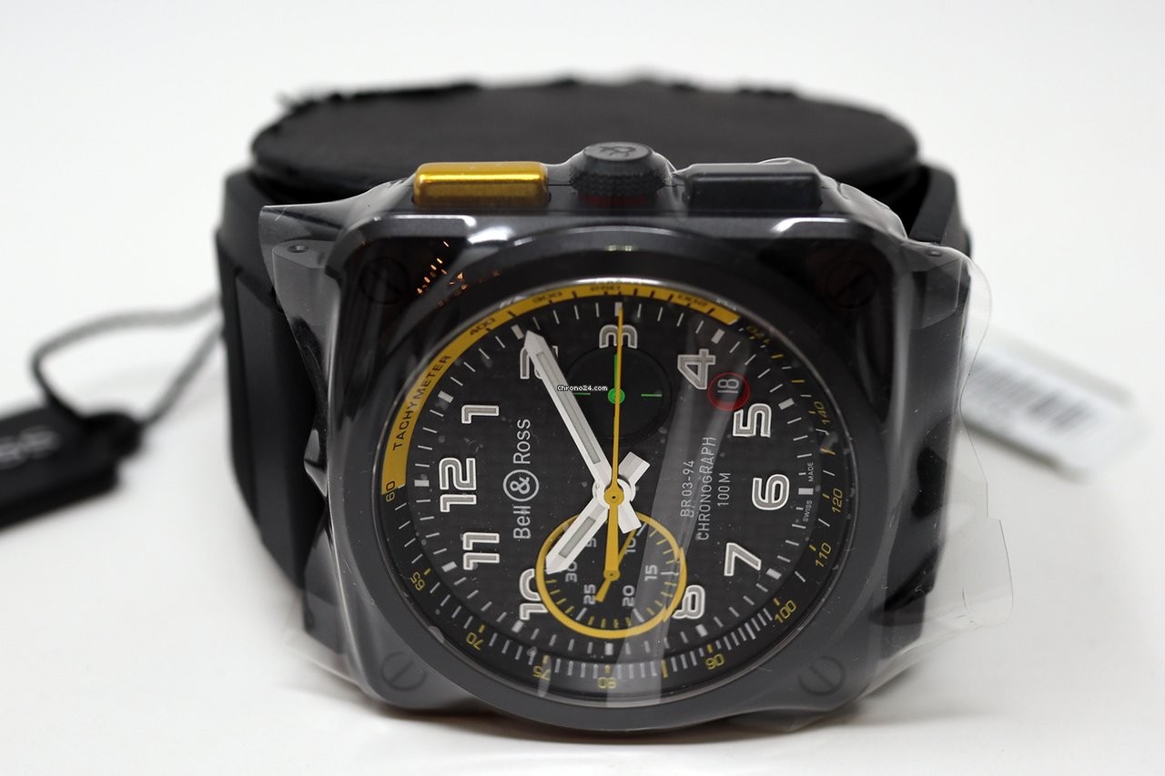IMG_9081 Bell & Ross BR 03-94 Chronographe Mens watch Unisex Automatic Ceramic BR 03-94 RS17 Replica 6