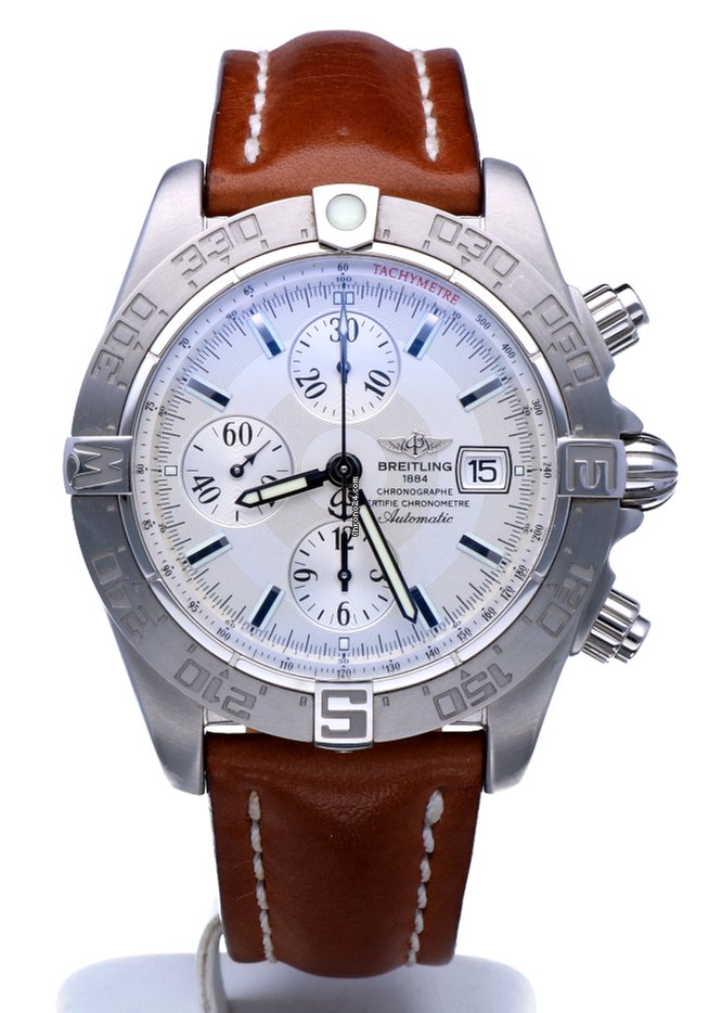 IMG_9081 Breitling Galactic 44 Mens watch Unisex Automatic Steel A1336410 Replica 6