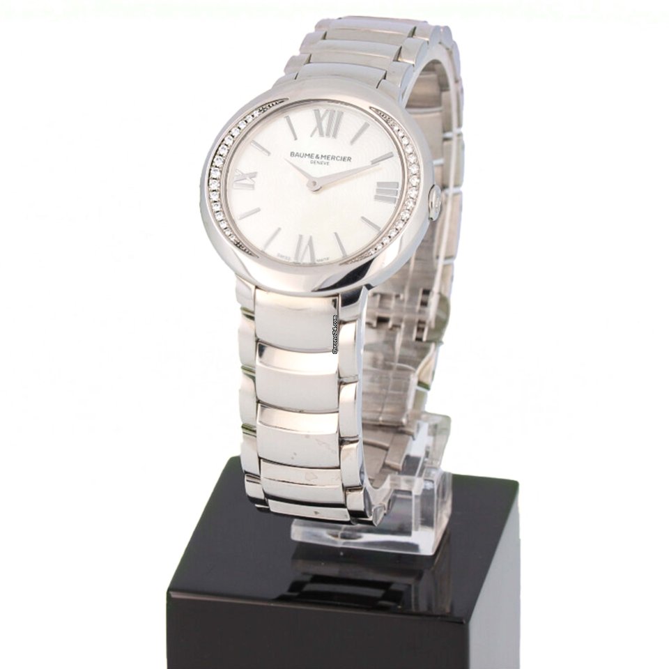 IMG_9081 Baume & Mercier Promesse Womens watch Quartz Steel MOA 10160 Replica 6