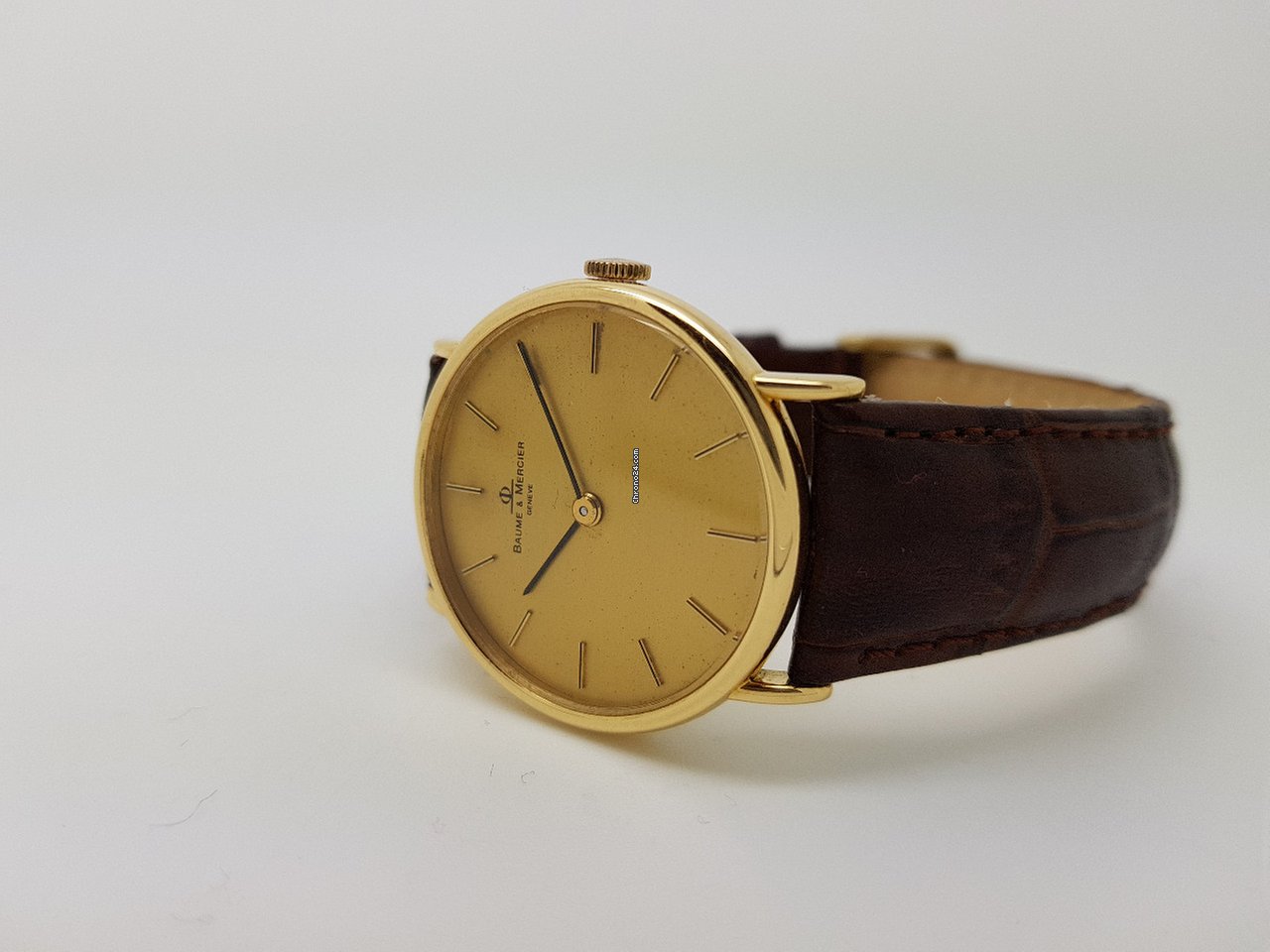 IMG_9081 Baume & Mercier Mens watch Unisex Manual winding Yellow gold 35103 Replica 6