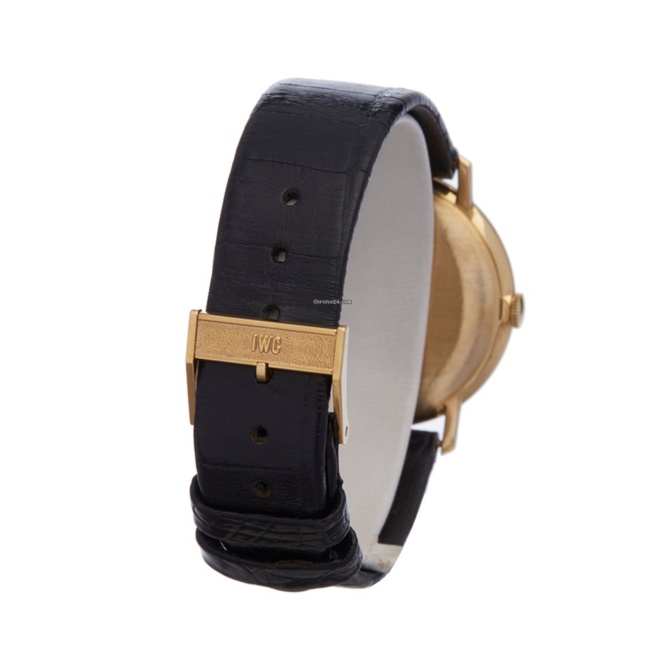 IWC Mens watch Unisex Manual winding Yellow gold R2500 Replica 6