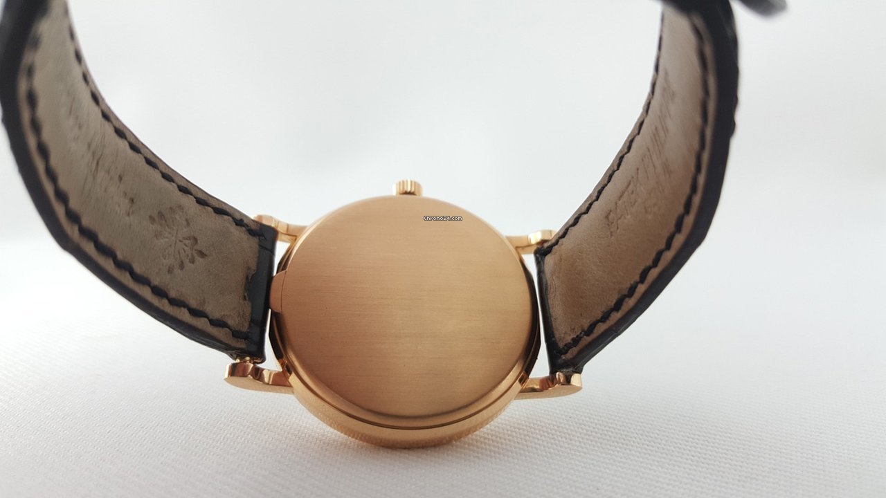 IMG_9081 Patek Philippe Calatrava Mens watch Unisex Automatic Rose gold 3802 200 Replica 6
