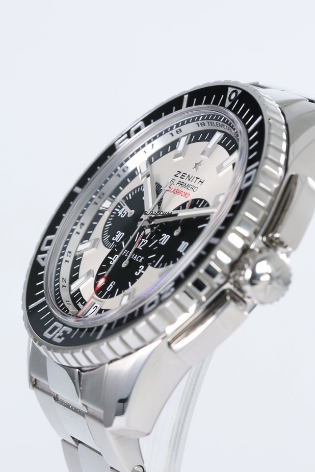 IMG_9081 Zenith El Primero Stratos Flyback Mens watch Unisex Automatic Steel 30.2062.405 Replica 6