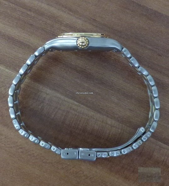 IMG_9081 Ebel 1911 Womens watch Quartz Gold Steel 1087221 Replica 6