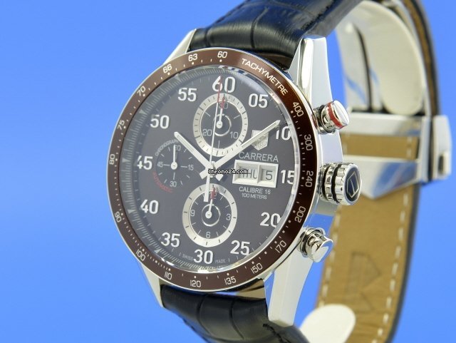 IMG_9081 TAG Heuer Carrera Calibre 16 Automatic Steel CV2A12.BA0796 Replica 6