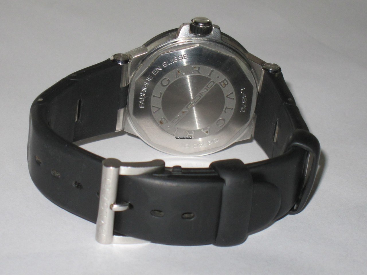 IMG_9081 Bulgari Diagono Mens watch Unisex Automatic Steel DG 40 SV Replica 6